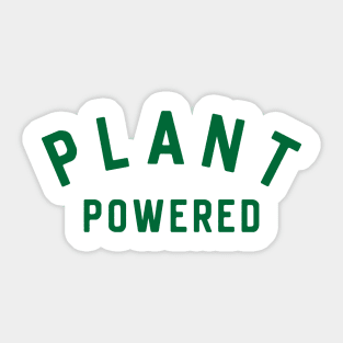 Plant Power - Green Sticker